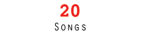 twenty songs from Just My Type Musical